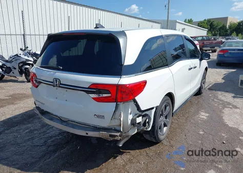 2021 Honda Odyssey Ex from USA, damaged, VIN 5FNRL6H50MB014084
